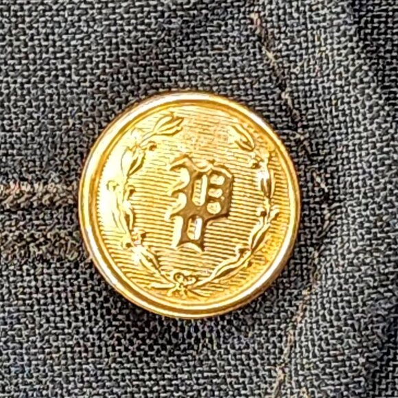 Flying Cross Vintage Police Jacket With Faux Fur Collar, Men's 46R - Picture 7 of 14